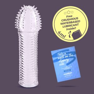 MANGA PARA O PÉNIS RIBBED CRUSHIOUS