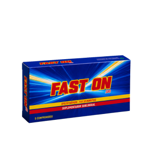 FAST ON 100 - 5un - SUBLINGUAL, AÇÃO RÁPIDA (Cópia)